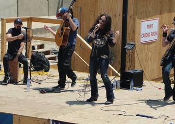 Rachel Lipsky, AFE visit Soldiers across Afghanistan