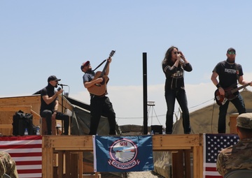 Rachel Lipsky, AFE visit Soldiers across Afghanistan