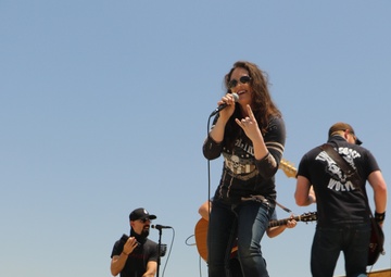 Rachel Lipsky, AFE visit Soldiers across Afghanistan