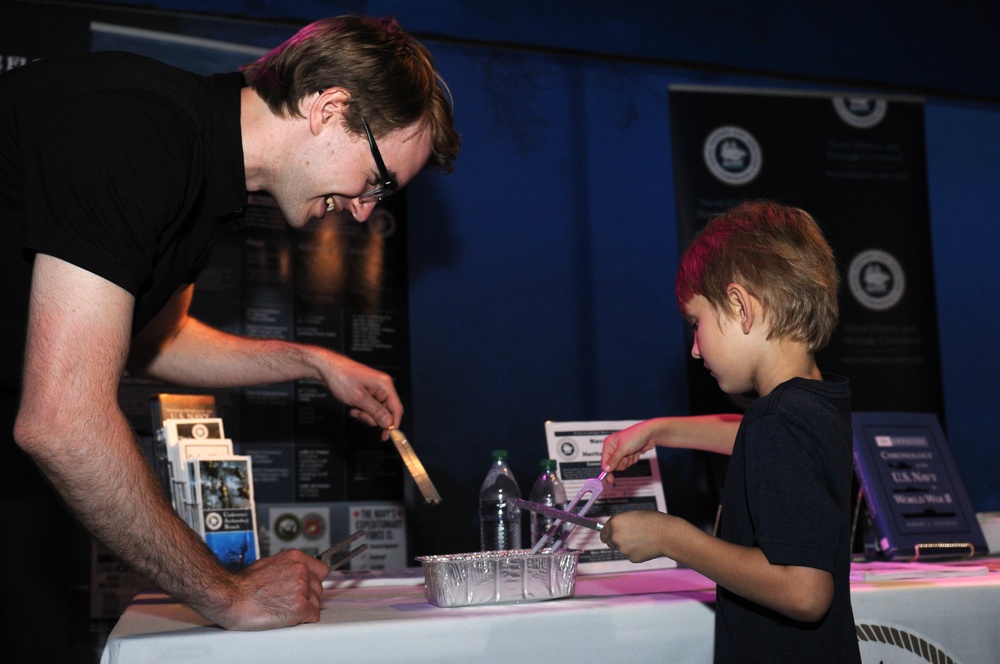 Naval History and Heritage Command teach at The Florida Aquarium