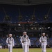 U.S. Navy Ceremonial Guard Drill Team at Tampa Bay Rays Game