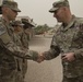 CSM Cornelison visits Camp Patriot