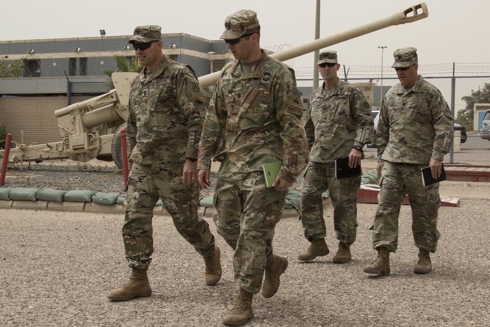 CSM Cornelison visits Camp Patriot