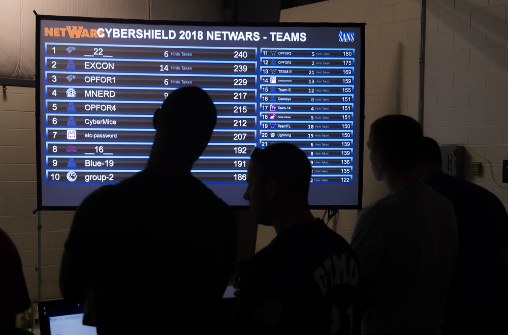 Net Wars at Cyber Shield 18