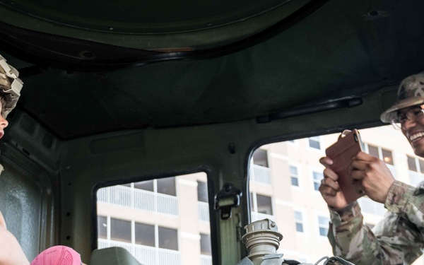 Smiles on Both Sides of the Camera