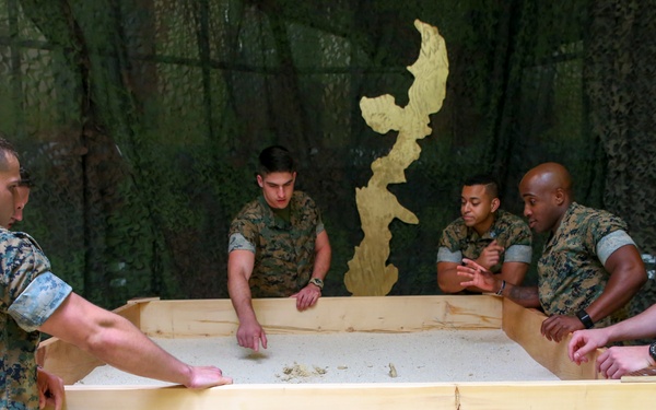 Marines prepare for opening of the CCU aboard Camp Hansen