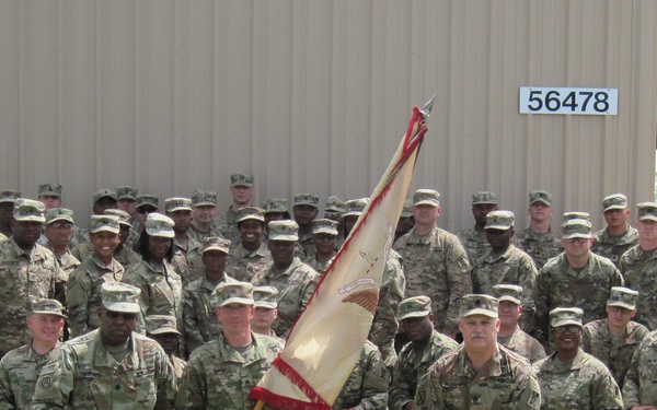 Task Force Grizzly assumes command of sustainment support mission