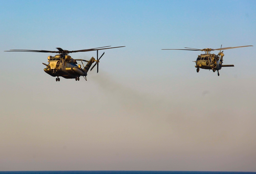 ACE and HSC-28 conduct aerial blue-green integration