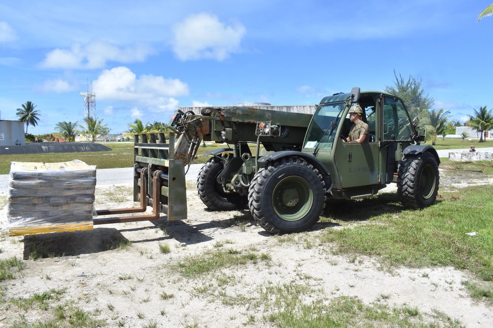 Naval Mobile Construction Battalion (NMCB) 11 Construction Civic Action Detail Marshall Islands May 11th 2018