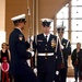 Coast Guard Ceremonial Honor Guard's silent drill team participate in Coast Guard City Events