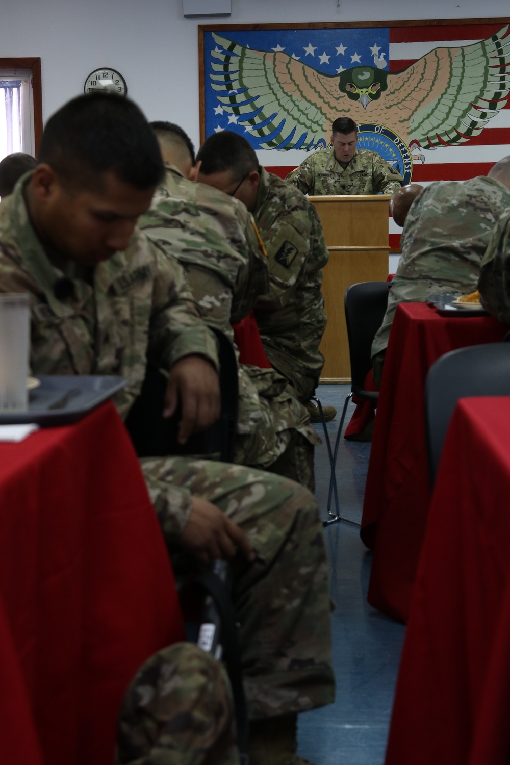 MNBG-E Soldiers unite to observe National Prayer Breakfast