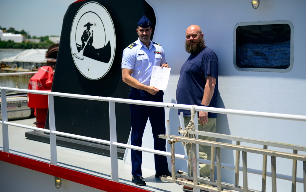 Coast Guard issues 8th District's first Subchapter M COI