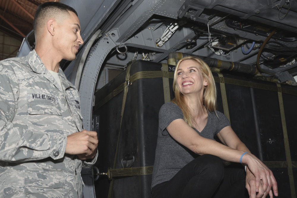 Better Call Saul Cast Visits Airmen in the 150th Special Operations Wing