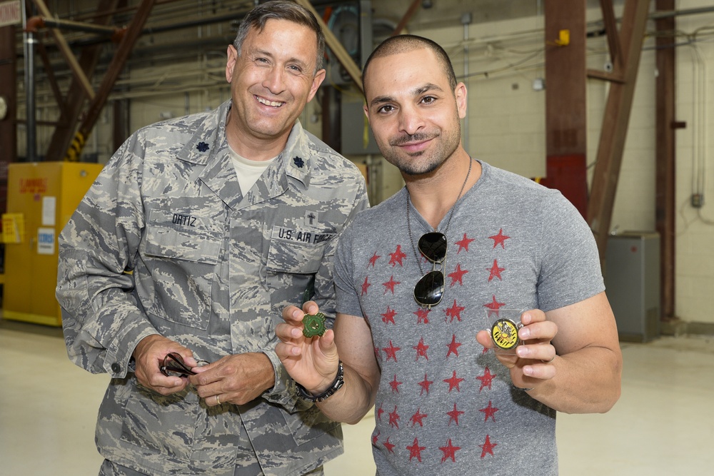 Better Call Saul Cast Visits Airmen in the 150th Special Operations Wing