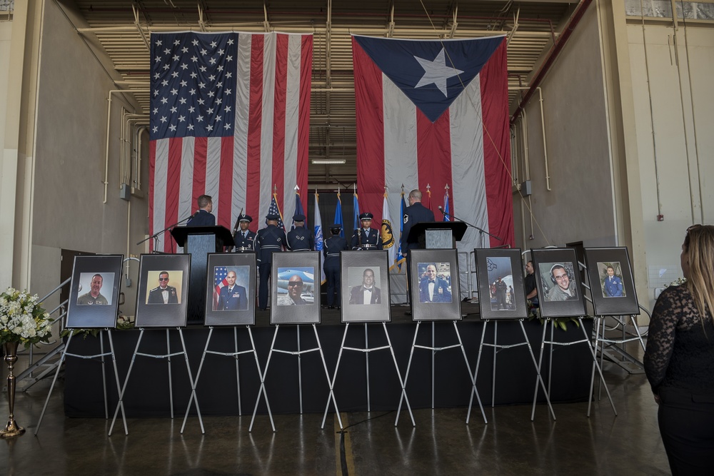 Puerto Rico Air National Guard Airmen Honored During Memorial Service