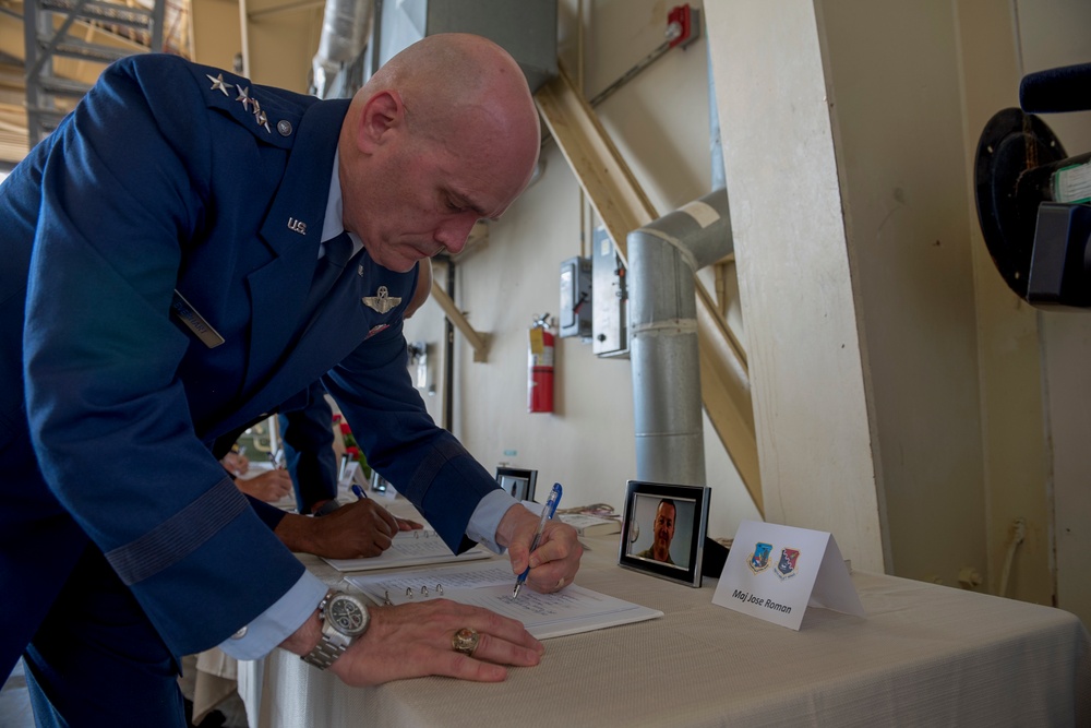 Puerto Rico Air National Guard Airmen Honored During Memorial Service