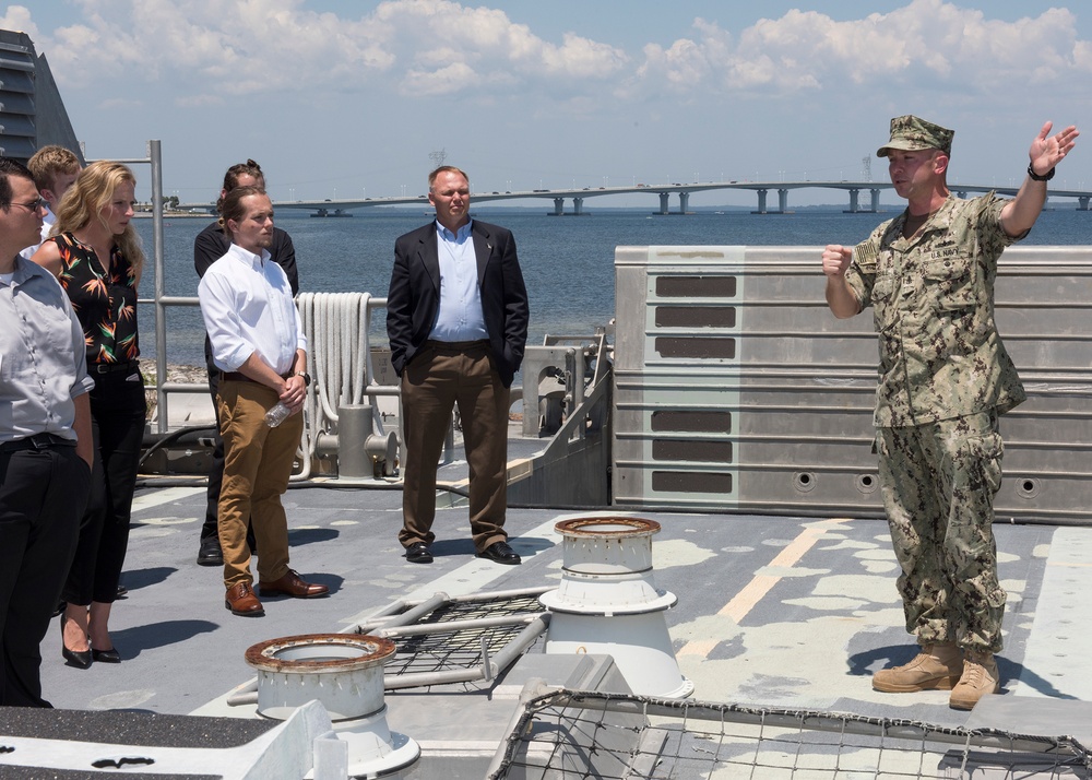 Strengthening Partnerships, NEEC Tours NSWC PCD