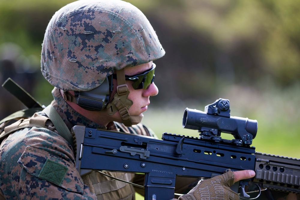 2018 Royal Marines Operational Shooting Competition