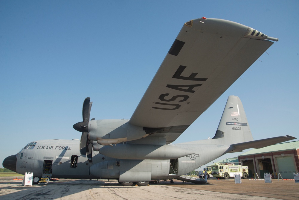 NOAA's WC-130J Aircraft &quot;Hercules&quot; at the Hurricane Awareness Tour