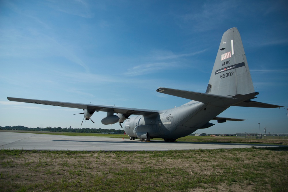 NOAA's WC-130J Aircraft &quot;Hercules&quot; at the Hurricane Awareness Tour