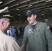 Lt. Cmdr. Pope Departs Ford