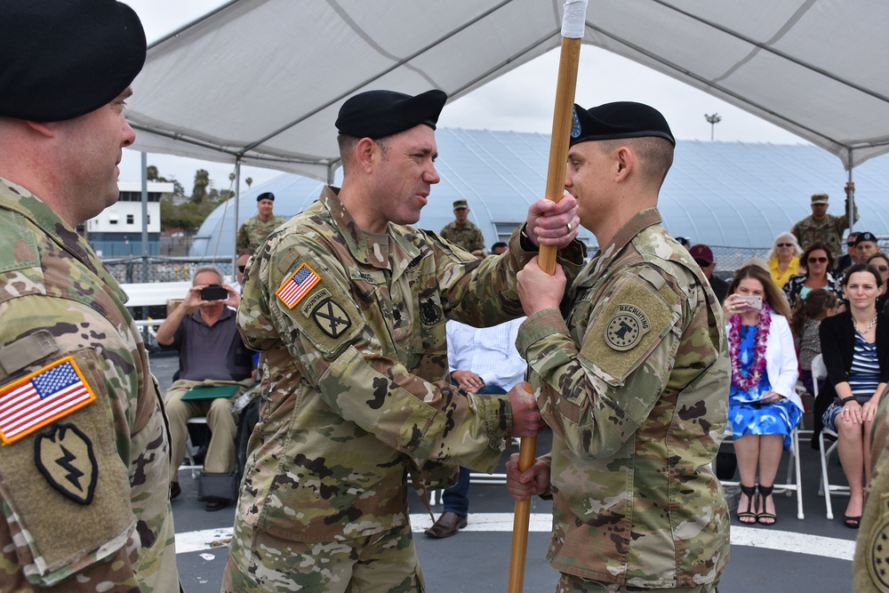Los Angeles Medical Recruiting Company conducts Change of Command Ceremony