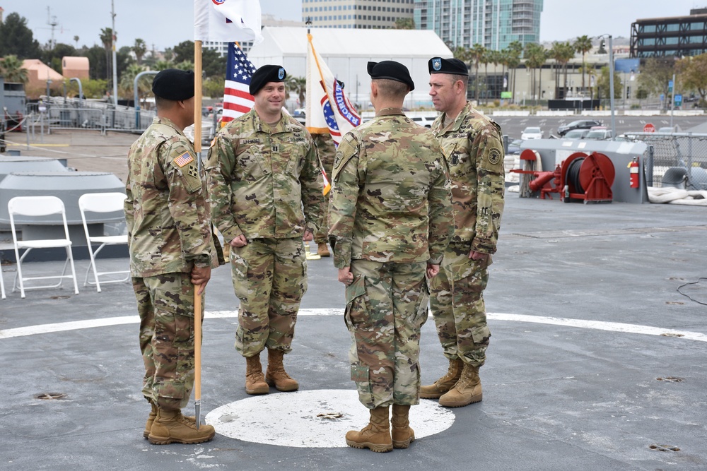 Los Angeles Medical Recruiting Company conducts Change of Command Ceremony