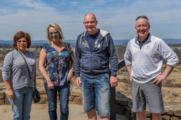 Command Sgt. Major of the Lituanian Air Base visits Pennsylvania