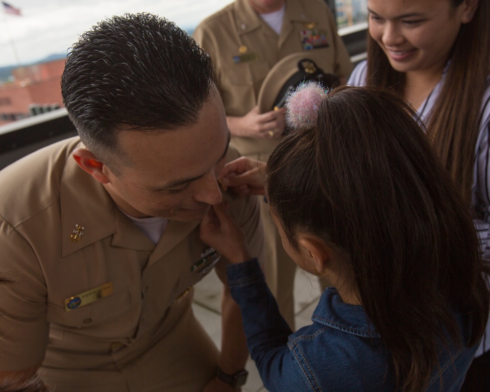 Portland recruiter advanced to Master Chief