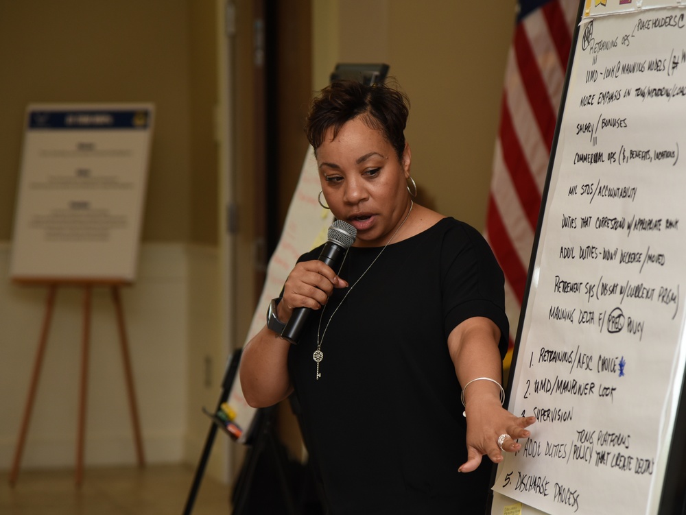 Leadership attends Off-Site Commander's Conference