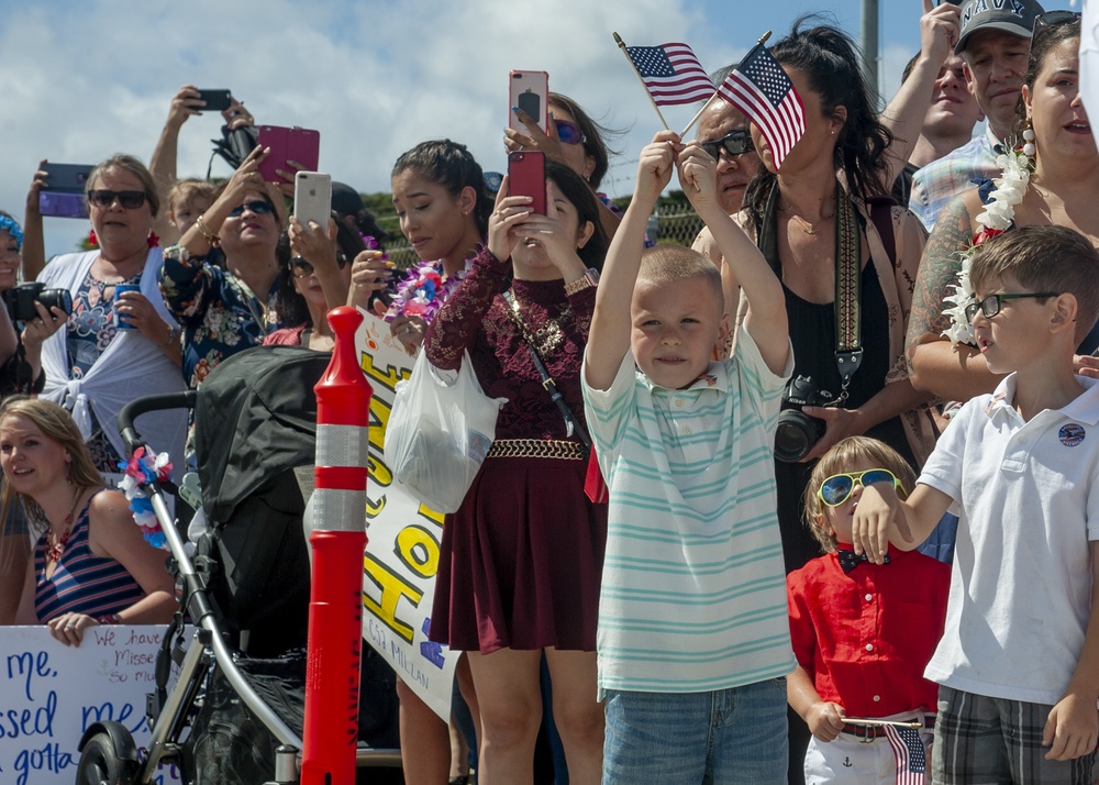 Halsey returns from Deployment