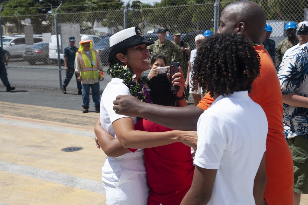 Halsey returns from Deployment