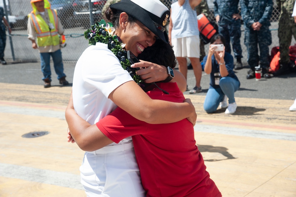 Halsey returns from Deployment