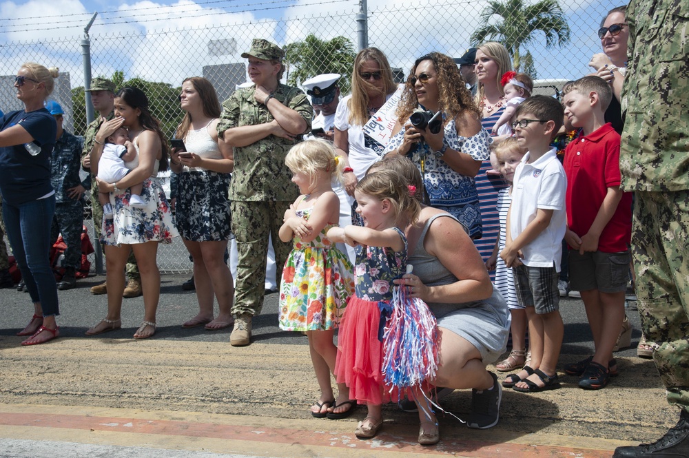 Halsey returns from Deployment