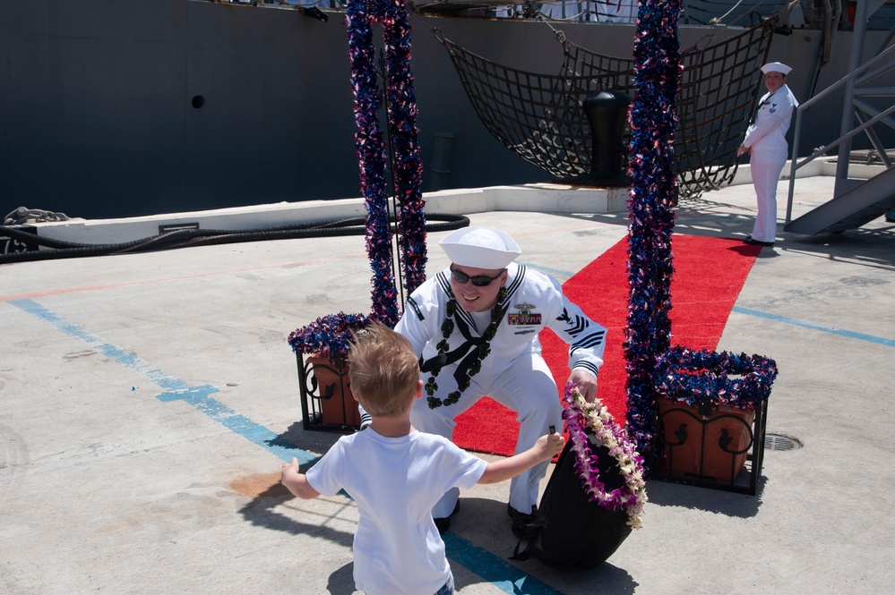 Halsey returns from Deployment