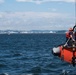 Coast Guard Cutter Douglas Munro conducts small boat operations near Japan