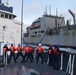 Coast Guard Cutter Douglas Munro crew receives replenishment during TSTA