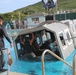 U.S. Service Members participate in Helo Dunker Course