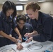Sailors conduct wound care course aboard USNS Mercy