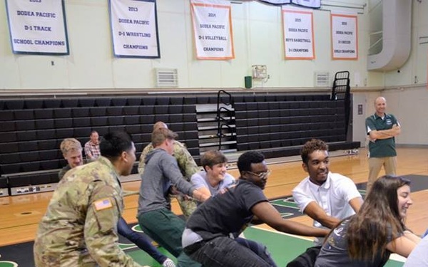 10th SG(R) Soldiers Teach Resiliency Skills to KHS Seniors