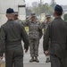 Airmen salute the General