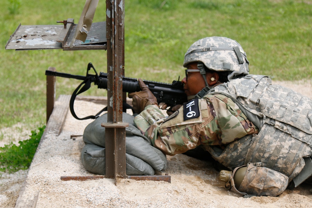 Day 2 stress shoot Eighth Army 2018 Best Warrior Competition