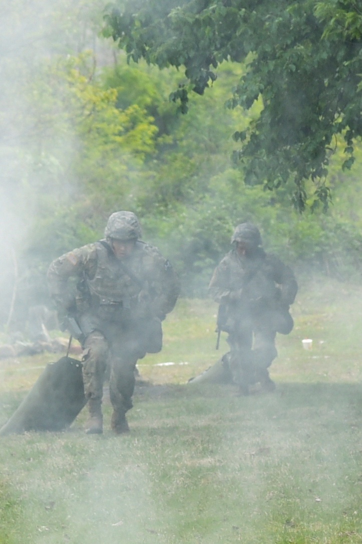 Day 2 stress shoot Eighth Army 2018 Best Warrior Competition