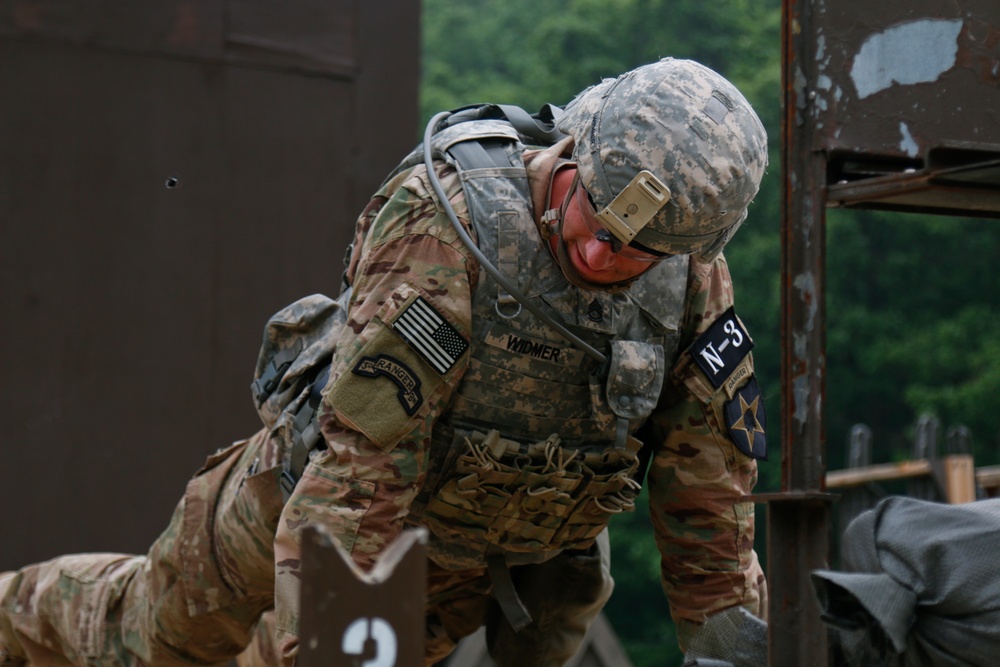 Day 2 stress shoot Eighth Army 2018 Best Warrior Competition