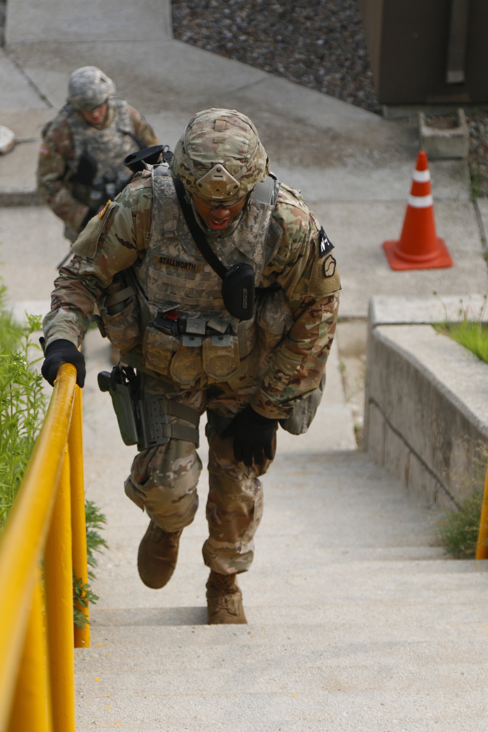 Day 2 stress shoot Eighth Army 2018 Best Warrior Competition