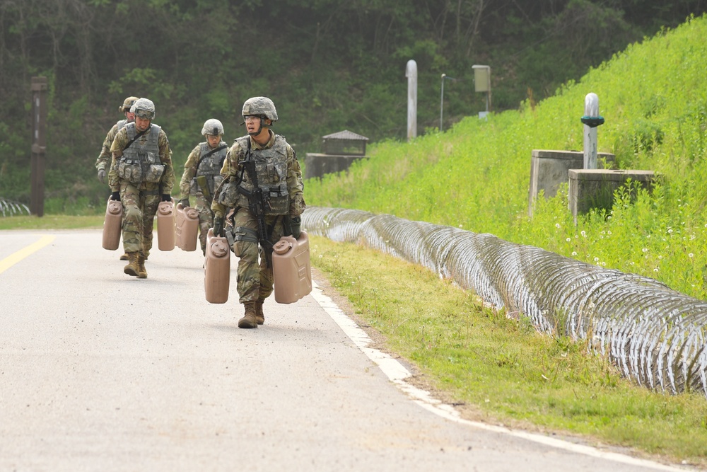 Day 2 stress shoot Eighth Army 2018 Best Warrior Competition