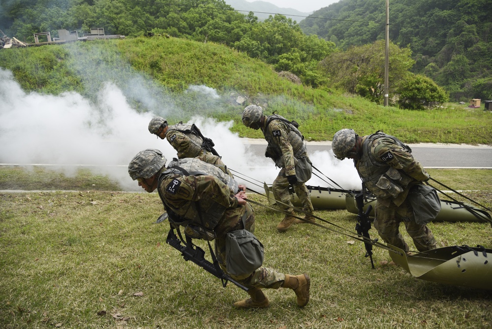 Day 2 stress shoot Eighth Army 2018 Best Warrior Competition