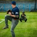 Jackie Robinson Day: BSRF Marines play the Romanian baseball team