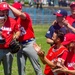 Jackie Robinson Day: BSRF Marines play the Romanian baseball team