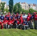 Jackie Robinson Day: BSRF Marines play the Romanian baseball team